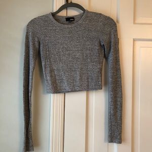 grey wilfred free crop top